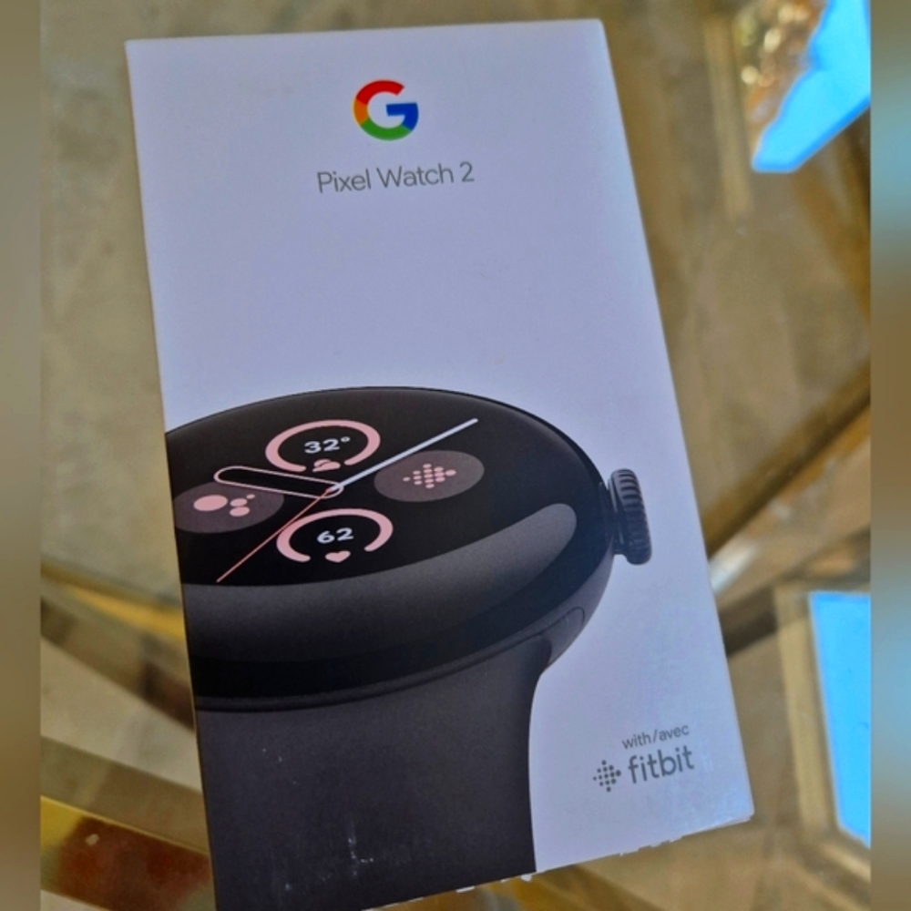 Google Pixel Watch 2 with Fitbit - Matte Black Case